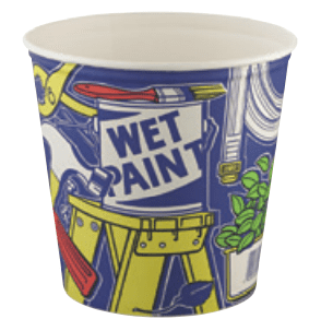 Double-Wrapped Paper Buckets