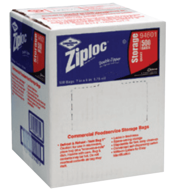 Ziploc® Commercial Resealable Bags