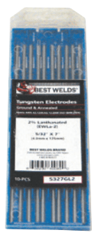 2% Lanthanated Tungsten Electrodes 2% Lanthanated Tungsten Electrodes