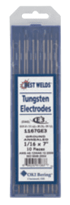 E3 Tungsten Electrodes E3 Tungsten Electrodes