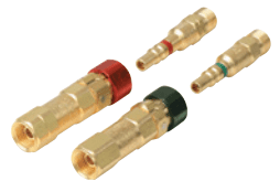 Quick Connects to Hose Set Quick Connects to Hose Set