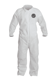 Proshield® 10 Coveralls White with Elastic Wrists and Ankles