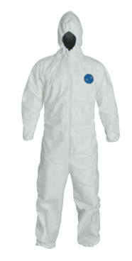 Tyvek® 400 Hooded Coveralls w-Elastic Wrists-Ankles