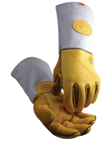 1485 Series Gold Elk Grain Heavy-Duty Welding Gloves