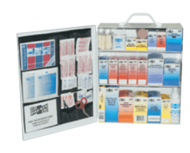 3-Shelf Industrial First Aid Stations