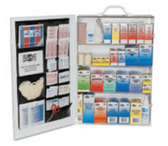 4-Shelf Industrial First Aid Stations