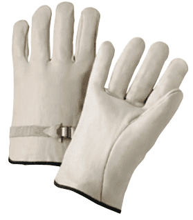 4100 Series Quality Grain Cowhide Leather Driver Gloves