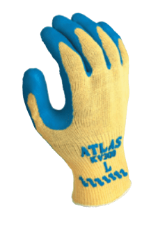 Atlas® Rubber Palm-Coated Gloves