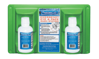 Eye & Skin Flush Emergency Station-Replacement Twin Bottles