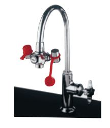 EyeSafe™ Faucet-Mounted Eye Washes