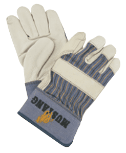 Premium Grain Leather Palm Gloves