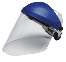 Ratchet Headgear H8A with 3M™ Clear Polycarbonate Faceshield WP96