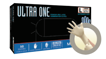 Ultra One® Exam Gloves with Extended Cuffs