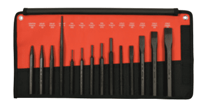 14 Pc. Punch & Chisel Kits