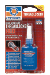 Permatex® High Strength Red Threadlocker