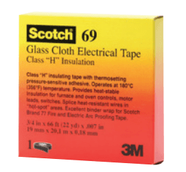 Scotch® Glass Cloth Electrical Tapes 69