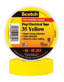 Scotch® Vinyl Electrical Color Coding Tapes 35