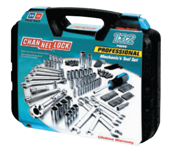 132 Pc. Mechanic’s Tool Sets