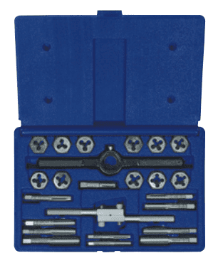 24-pc Fractional Tap & Hex Die Sets