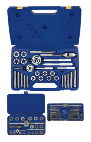 66-pc Machine Screw-Fractional and Hex Die Sets