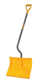 Poly Combo Ergonomic Handle Snow Shovels